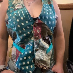 Patterned Vest